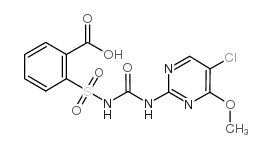 chlorimuron Structure