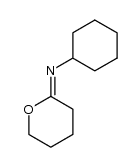 cyclohexyl-tetrahydropyran-2-ylidene-amine Structure