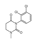 3-(2,3-dichlorophenyl)-1-methyl-1,3-diazinane-2,4-dione Structure