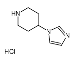 4-(1H-IMidazol-1-yl)piperidine hydrochloride结构式