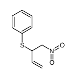 1-nitrobut-3-en-2-ylsulfanylbenzene结构式