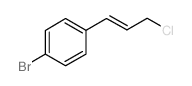 1-Bromo-4-(3-chloro-propenyl)-benzene structure