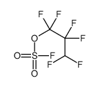 1,1,2,2,3,3-hexafluoro-1-fluorosulfonyloxypropane结构式