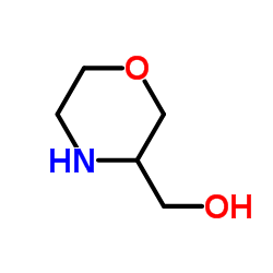 3-羟甲基吗啡啉结构式