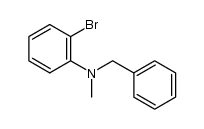 N-benzyl-2-bromo-N-methylaniline结构式