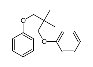 (2,2-dimethyl-3-phenoxypropoxy)benzene Structure