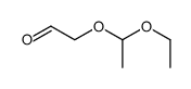 2-(1-ethoxyethoxy)acetaldehyde Structure