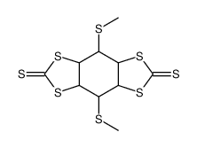 4,8-bis(methylthio)benzo[1,2-d:4,5-d']bis[1,3]dithiole-2,6 Structure