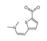 N,N-dimethyl-2-(5-nitrothiophen-2-yl)ethenamine结构式