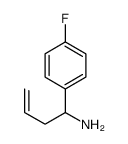 1-(4-氟苯基)丁-3-烯-1-胺结构式
