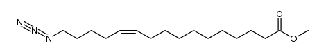 (11Z)-methyl 16-azidohexadec-11-enoate Structure