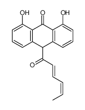 sorbyldithranol结构式