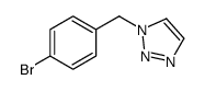 1-[(4-bromophenyl)methyl]triazole Structure