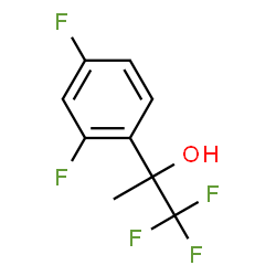 2-(2,4-difluorophenyl)-1,1,1-trifluoropropan-2-ol Structure