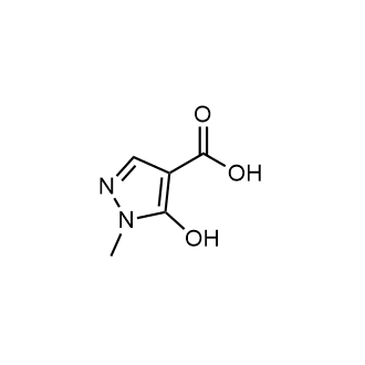 5-Hydroxy-1-methyl-1h-pyrazole-4-carboxylicacid Structure