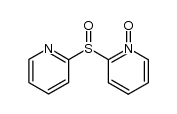 2-(2-pyridinesulfinyl)pyridine N-oxide结构式