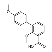 2-methoxy-3-(4-methoxyphenyl)benzoic acid Structure