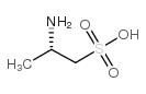 (S)-2-氨基丙磺酸结构式