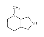1-Methyloctahydropyrrolo[3,4-b]pyridine Structure