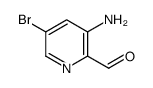 3-氨基-5-溴吡啶甲醛结构式