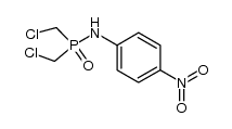 bis(chloromethyl)phosphinic acid p-nitroanilide结构式