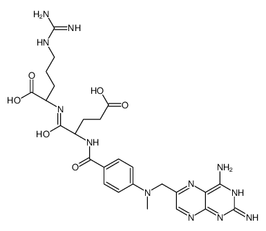 methotrexate-alpha-arginine结构式