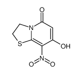 7-hydroxy-8-nitro-2,3-dihydro-[1,3]thiazolo[3,2-a]pyridin-5-one结构式