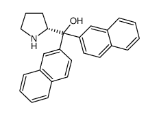 (R)-Di-2-naphthylprolinol Structure