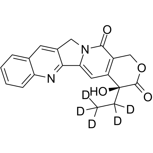 Camptothecin-d5 Structure