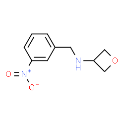 N-(3-Nitrobenzyl)oxetan-3-amine结构式