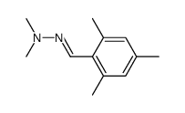 2,4,6-trimethylbenzaldehyde N,N-dimethylhydrazone Structure