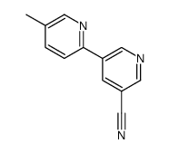 5-(5-methylpyridin-2-yl)pyridine-3-carbonitrile Structure