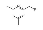 Pyridine, 2-(fluoromethyl)-4,6-dimethyl- (9CI) picture