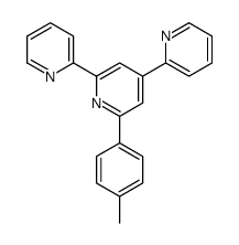 2-(4-methylphenyl)-4,6-dipyridin-2-ylpyridine Structure