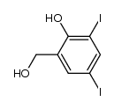 2-hydroxy-3,5-diiodo-benzyl alcohol结构式