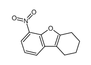 6-nitro-1,2,3,4-tetrahydrodibenzo[b,d]furan结构式