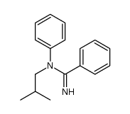 N-isobutyl-N-phenylbenzimidamide Structure