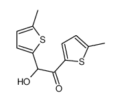 2-hydroxy-1,2-bis(5-methylthiophen-2-yl)ethanone Structure