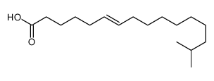 15-methylhexadec-6-enoic acid Structure