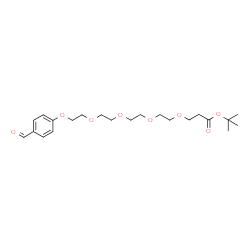 Ald-Ph-PEG5-Boc structure