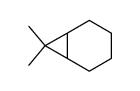 7,7-dimethylbicyclo[4.1.0]heptane Structure