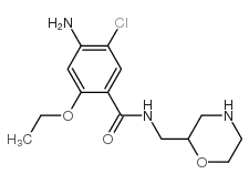 Des-4-fluorobenzyl Mosapride Structure