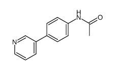 N-(4-(pyridin-3-yl)phenyl)acetamide Structure