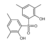 2-(2-hydroxy-3,5-dimethylphenyl)sulfonyl-4,6-dimethylphenol Structure