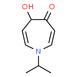 4H-Azepin-4-one,1,5-dihydro-5-hydroxy-1-(1-methylethyl)-(9CI)结构式