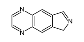 6H-Pyrrolo[3,4-g]quinoxaline Structure