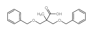 2,2-BIS-(BENZYLOXYMETHYL)PROPIONIC ACID结构式