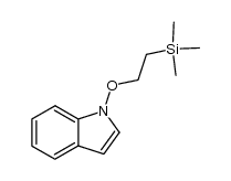 1-[2-(trimethylsilyl)ethoxy]-indole Structure