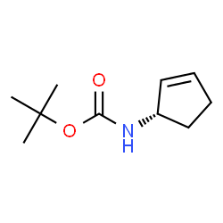 Carbamic acid, 2-cyclopenten-1-yl-, 1,1-dimethylethyl ester, (S)- (9CI)结构式