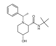 N-[(S)-2-phenylethyl]-(2S,4R)-4-hydroxypipecolic acid tert-butylamide Structure